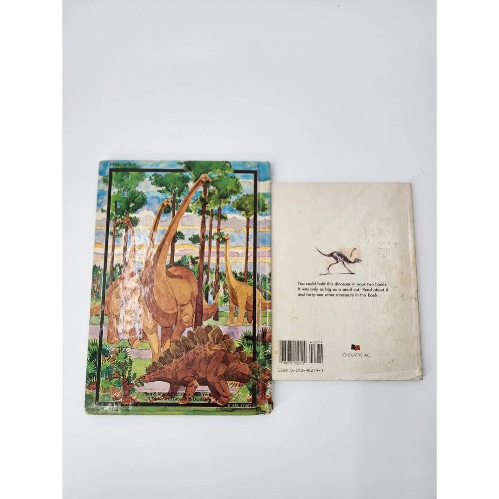Vintage‎ Dinosaur Books Dinosaur Mysteries Platt Munk & Scholastic Dinosaurs Set
